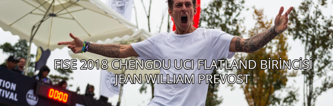 Fıse 2018 Chengdu Uci Flatland Birincisi Jean Wıllıam Prevost
